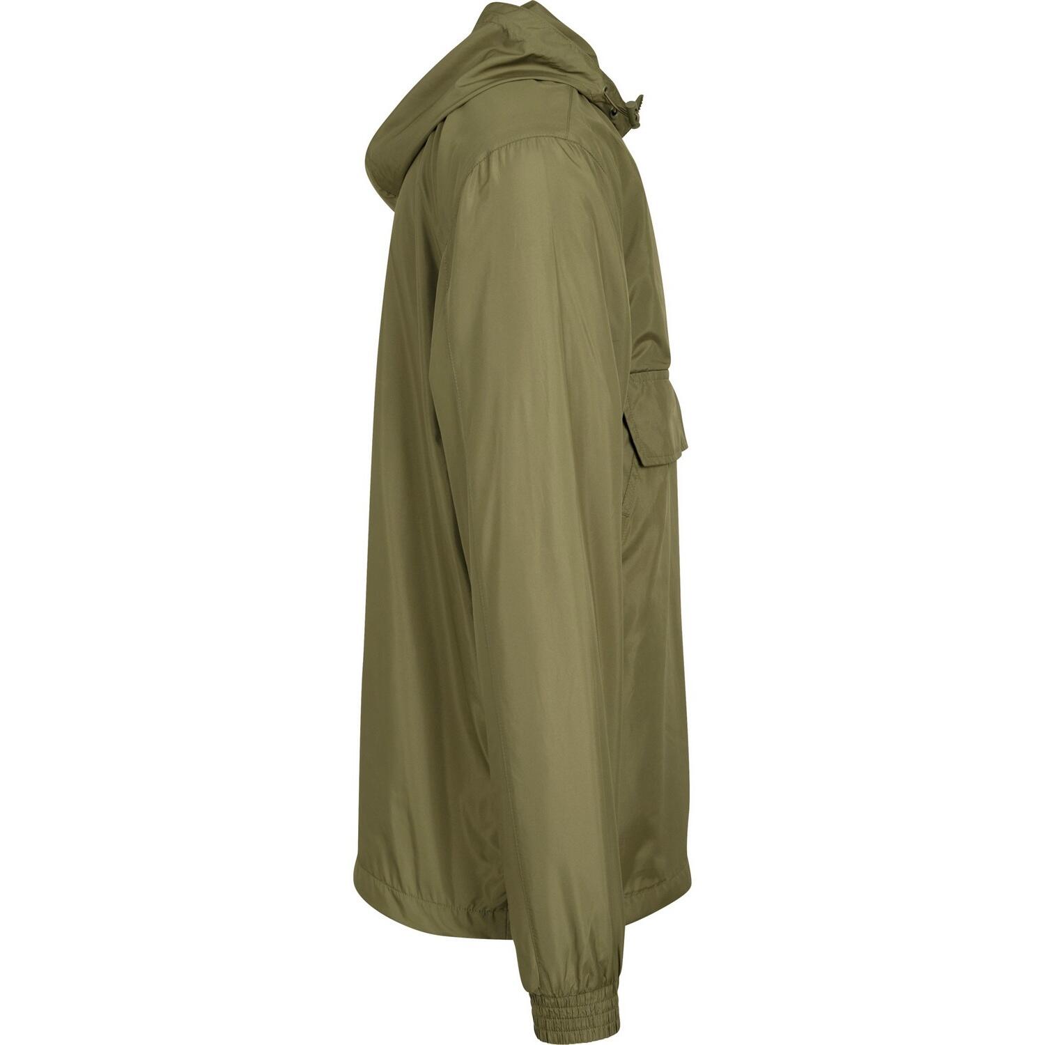 Unisex Adults Basic Pullover Jacket (Olive) 3/4