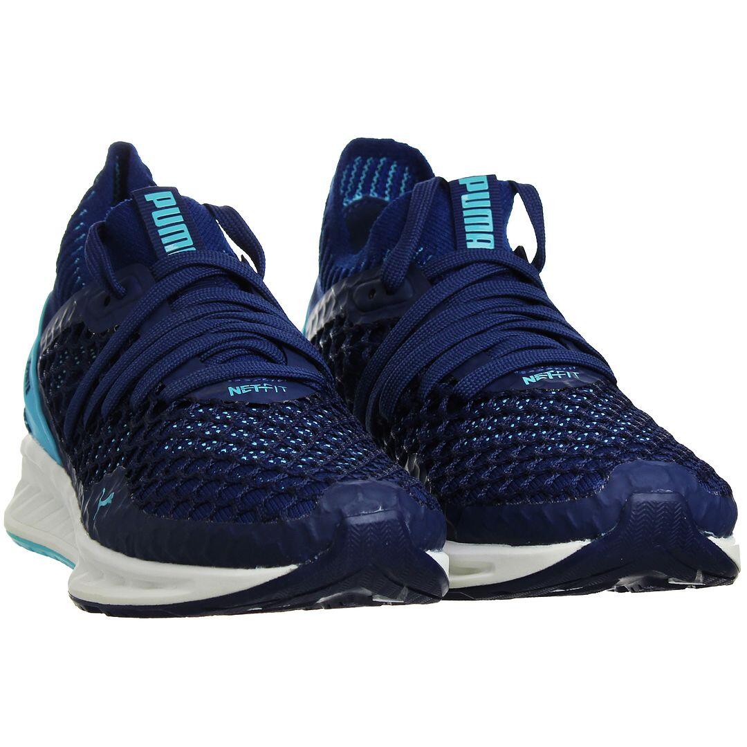 Puma Ignite Netfit Womens Navy Trainers 2/5