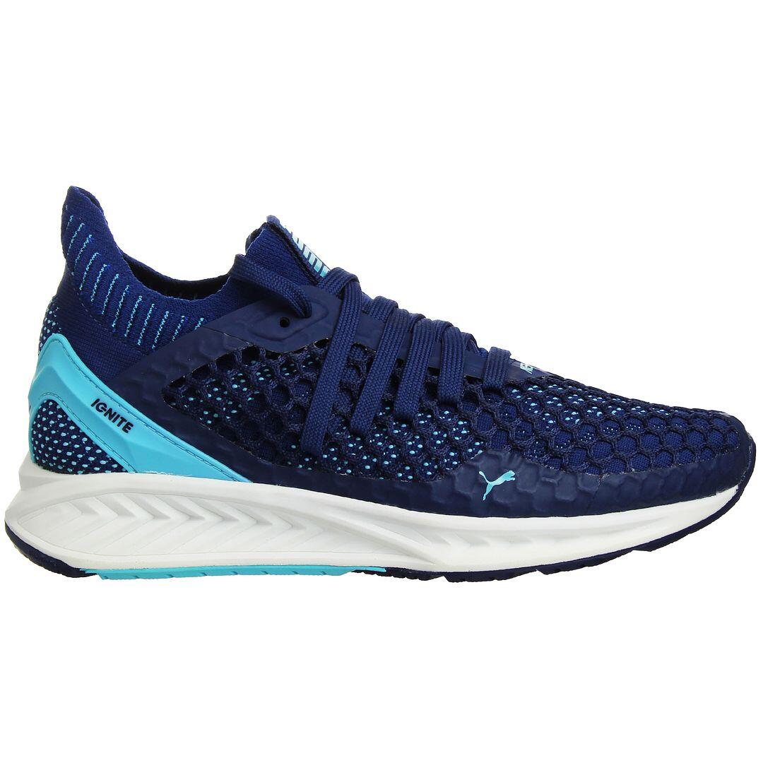 PUMA Puma Ignite Netfit Womens Navy Trainers