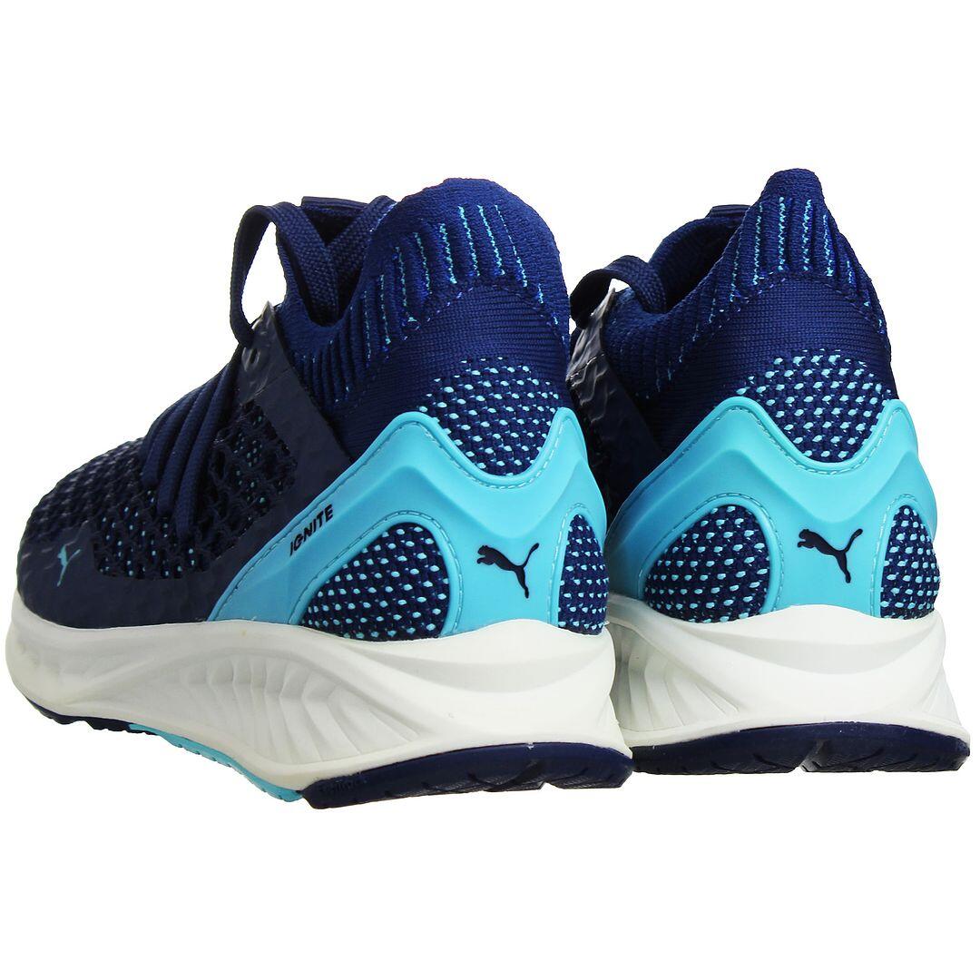 Puma Ignite Netfit Womens Navy Trainers 5/5