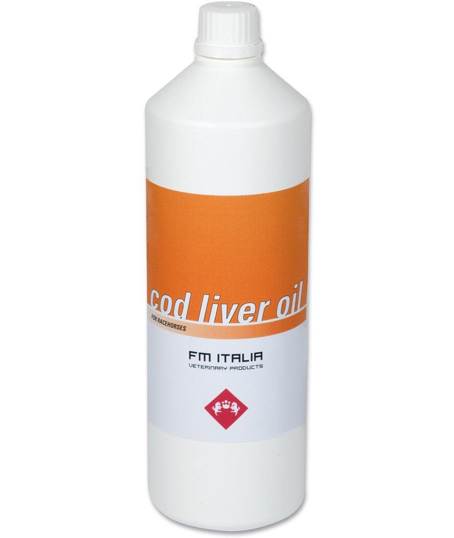 FM ITALIA COD LIVER OIL Olio di fegato di merluzzo per uso zootecnico 1000 ml