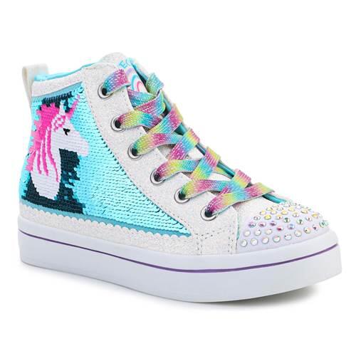 Trampki Skechers Twi-Lites 2.0, Biały, Dzieci