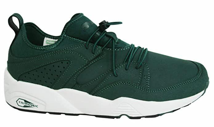 PUMA Puma Trinomic Blaze Of Glory Mens Green Trainers