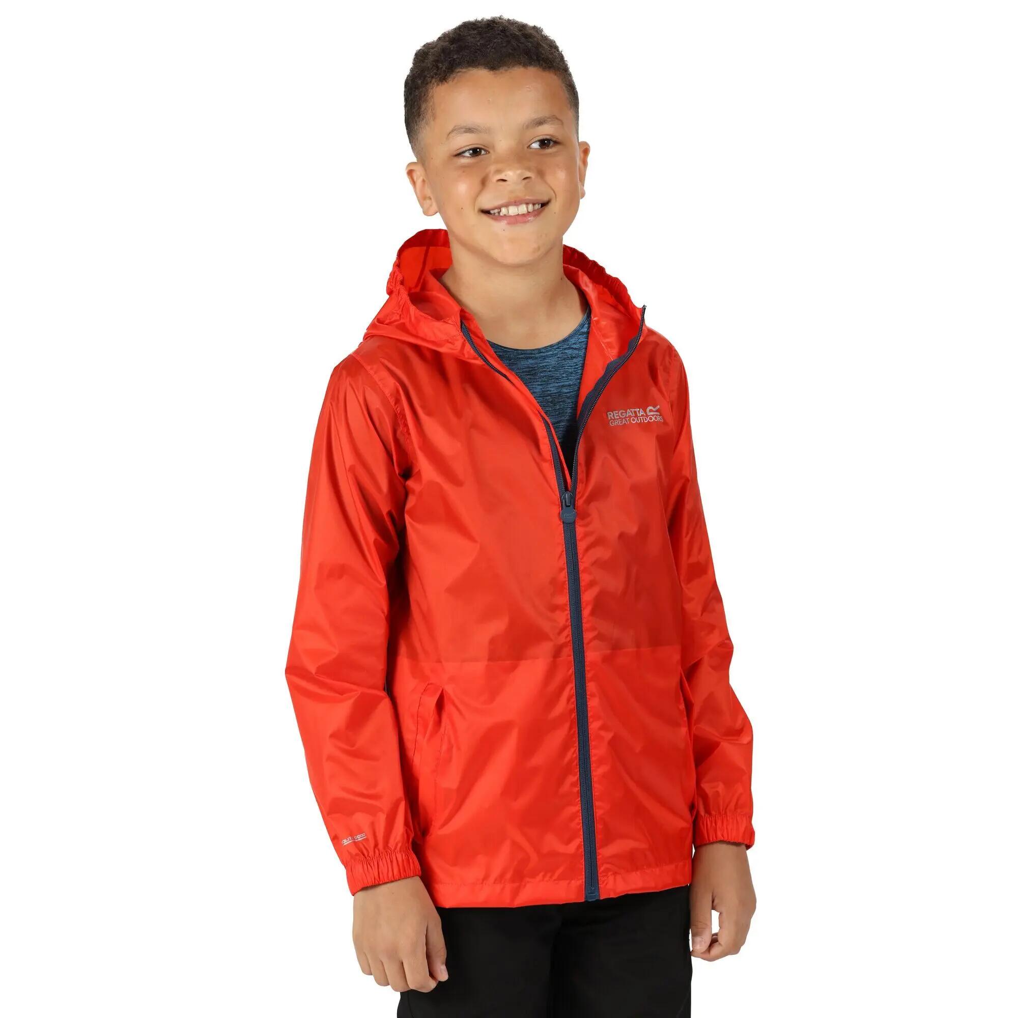 Veste de pluie - sport - enfant - Pack-It III - rouge 2/7