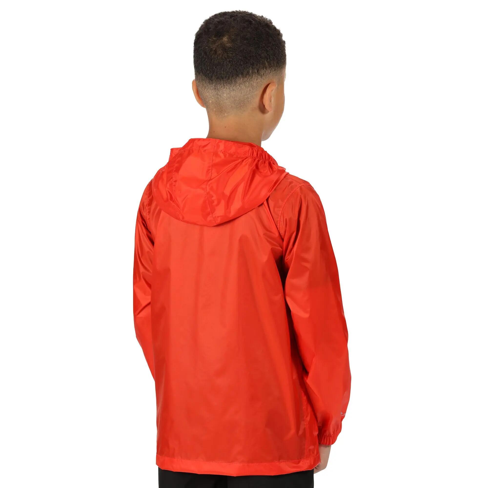Veste de pluie - sport - enfant - Pack-It III - rouge 3/7