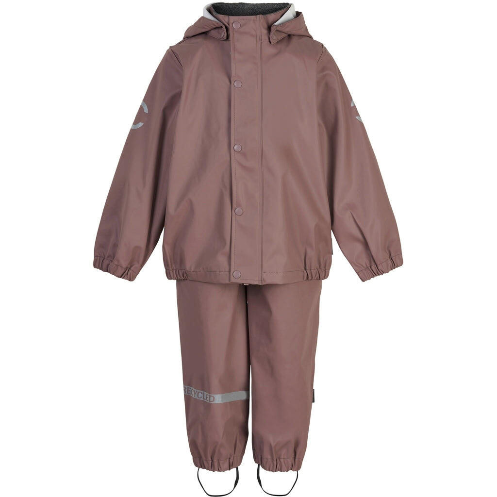 MIKK-LINE Mikk-line Regenset mit Matschhose und Jacke 92 Burlwood