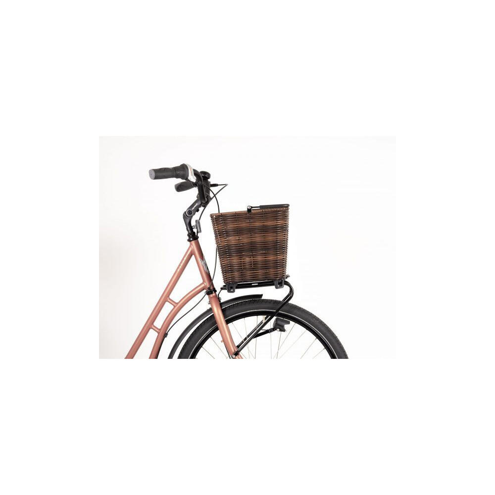 Hinterrad-Fahrradkorb  "Picnic AVS", braun 5/5