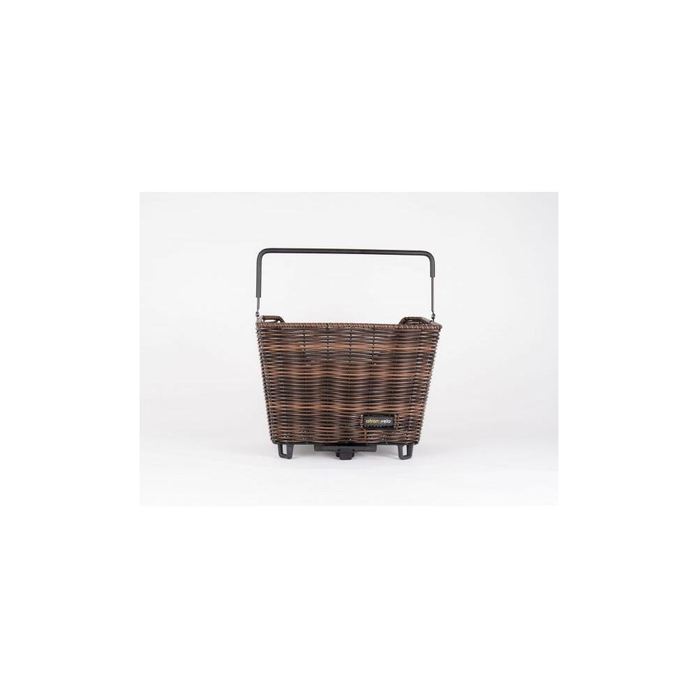 Hinterrad-Fahrradkorb  "Picnic AVS", braun 4/5