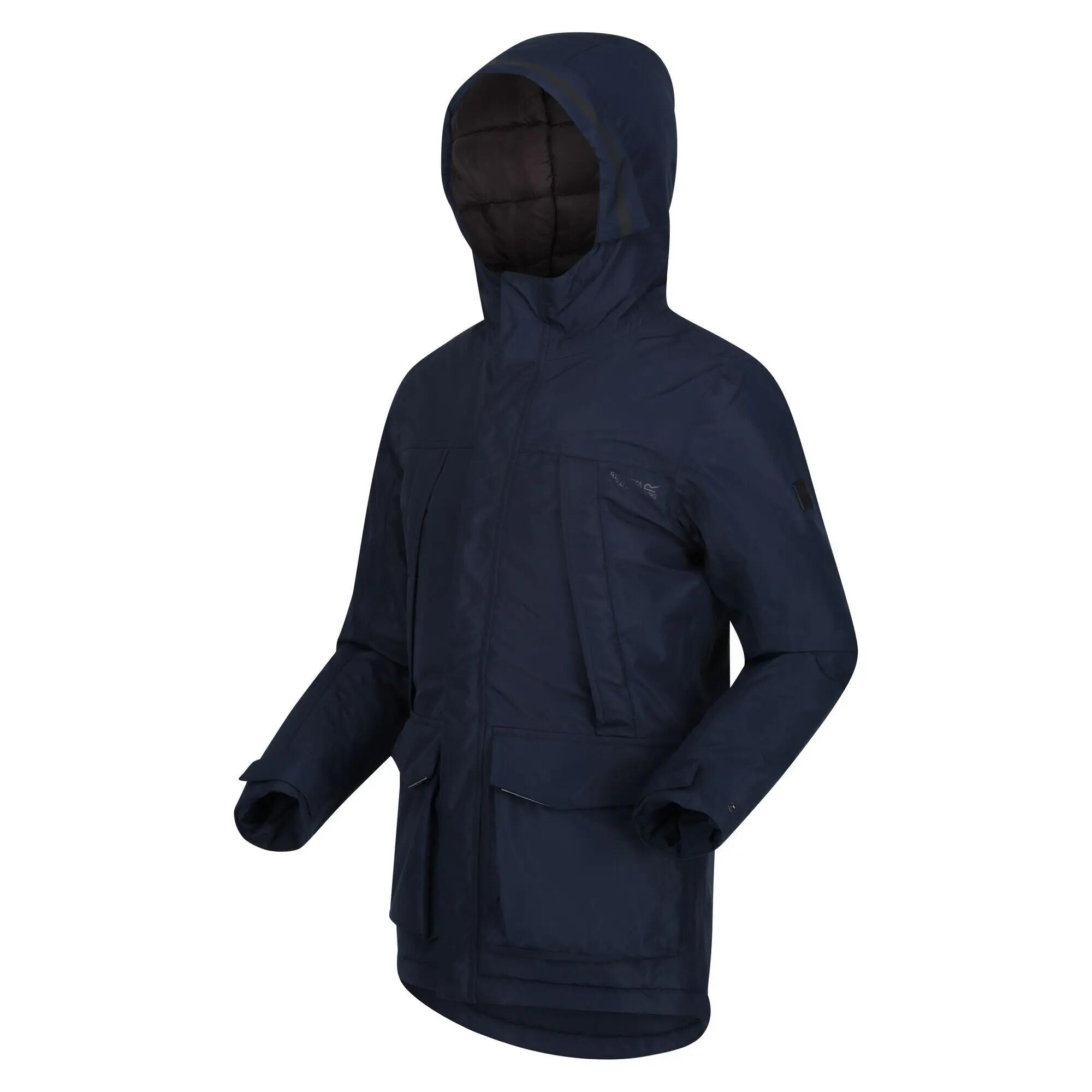 Parka Paddrick Wandern/Outdoor/Trekking Kinder Navy Wasserdicht 5.000 mm 5/7