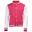 Blouson D´université Adulte (Rose Vif / Blanc)