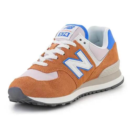 Zapatillas New Balance 574 Marrón/Naranja 3/5