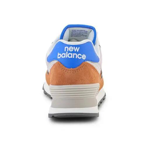 Zapatillas New Balance 574 Marrón/Naranja 5/5