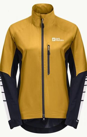 Jack Wolfskin Morobbia 2.5L Jkt W Texapore Regenjacke Golden Spice Größe S