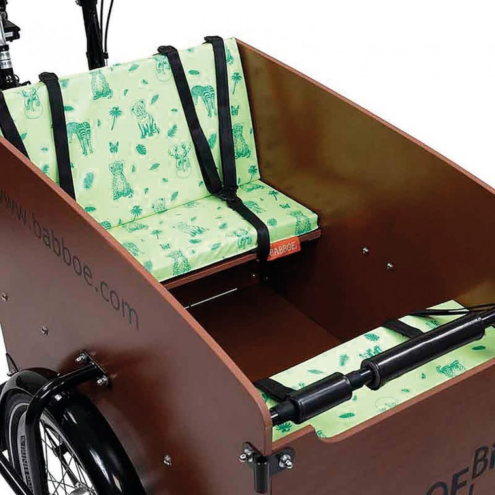 Babboe Kissenset Safari Lime für Big/Dog 2/2
