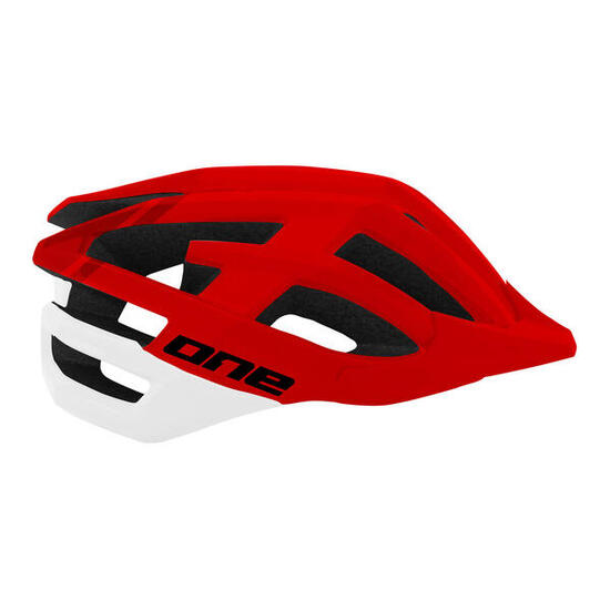 Casque One One MTB Race S M (54-58) Rouge Blanc
