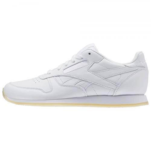 Chaussures universel femmes Reebok CL Lthr Crepe Neutral Pop 3/5
