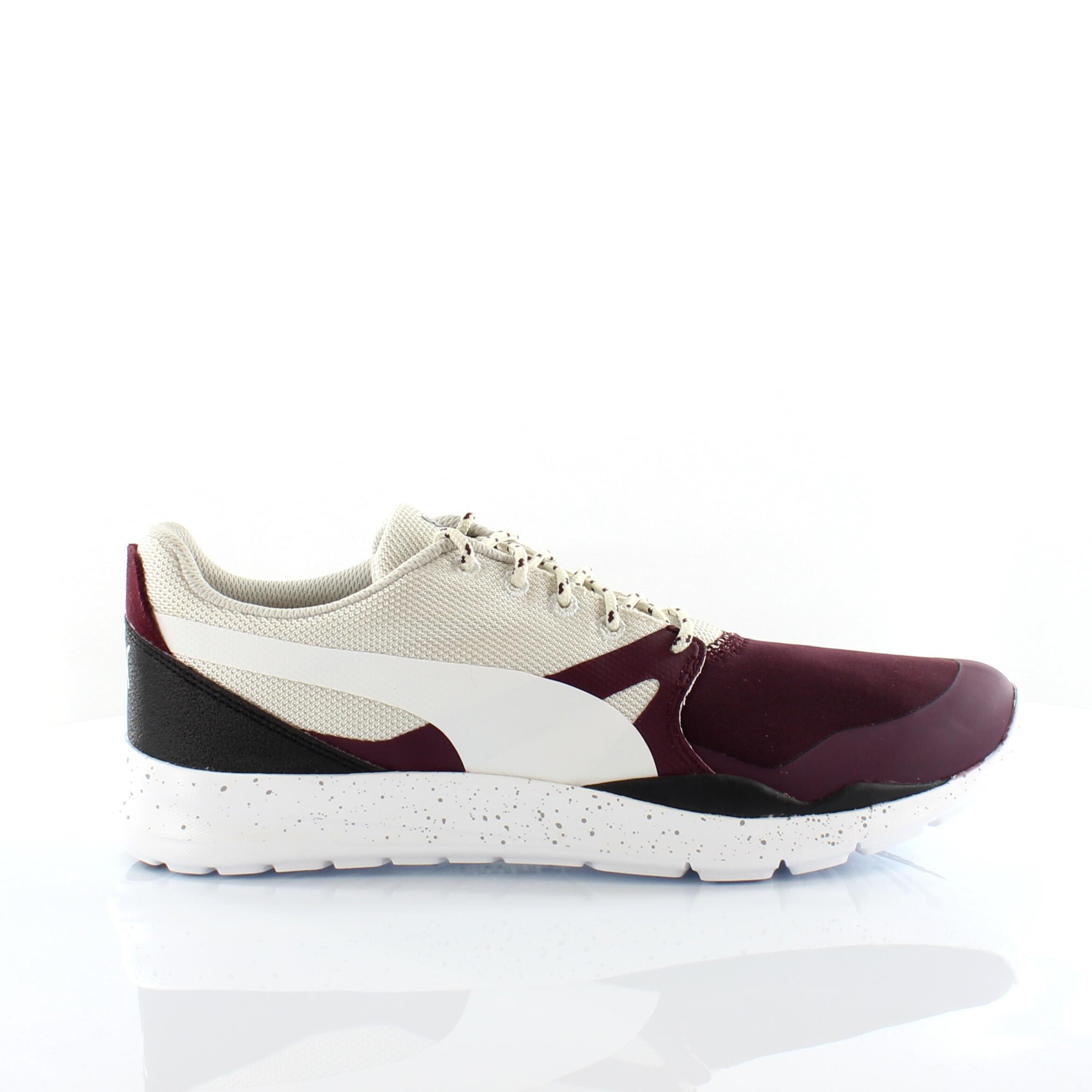 Puma Duplex Evo Winter Tech Mens White/Red Running Shoes 2/4
