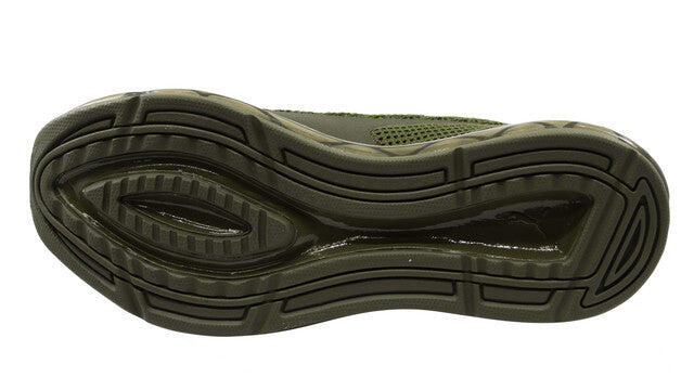 Puma Cell Motion Waffle Mens Green Trainers 4/5