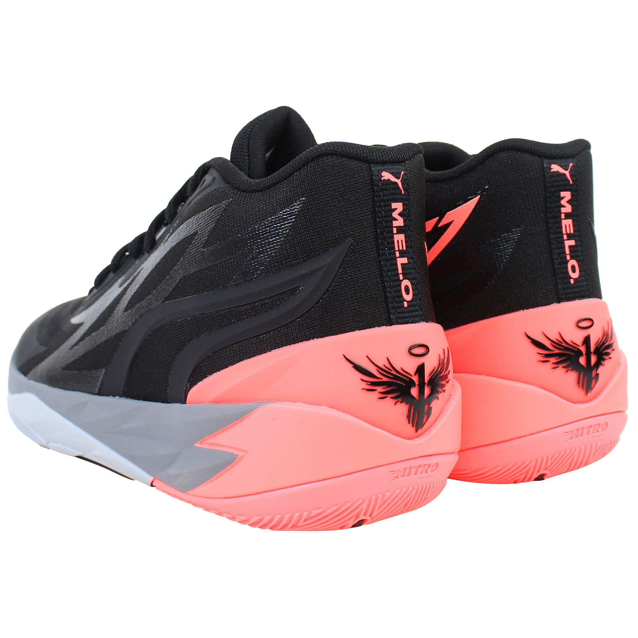 PUMA Puma Lamelo Ball MB.02 Mens Black Basketball Shoes