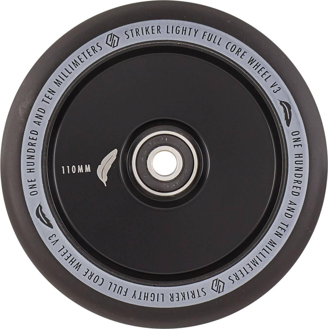STRIKER Roda de Trotinete STRIKER 110mm Lighty Fullcore V3 Preto