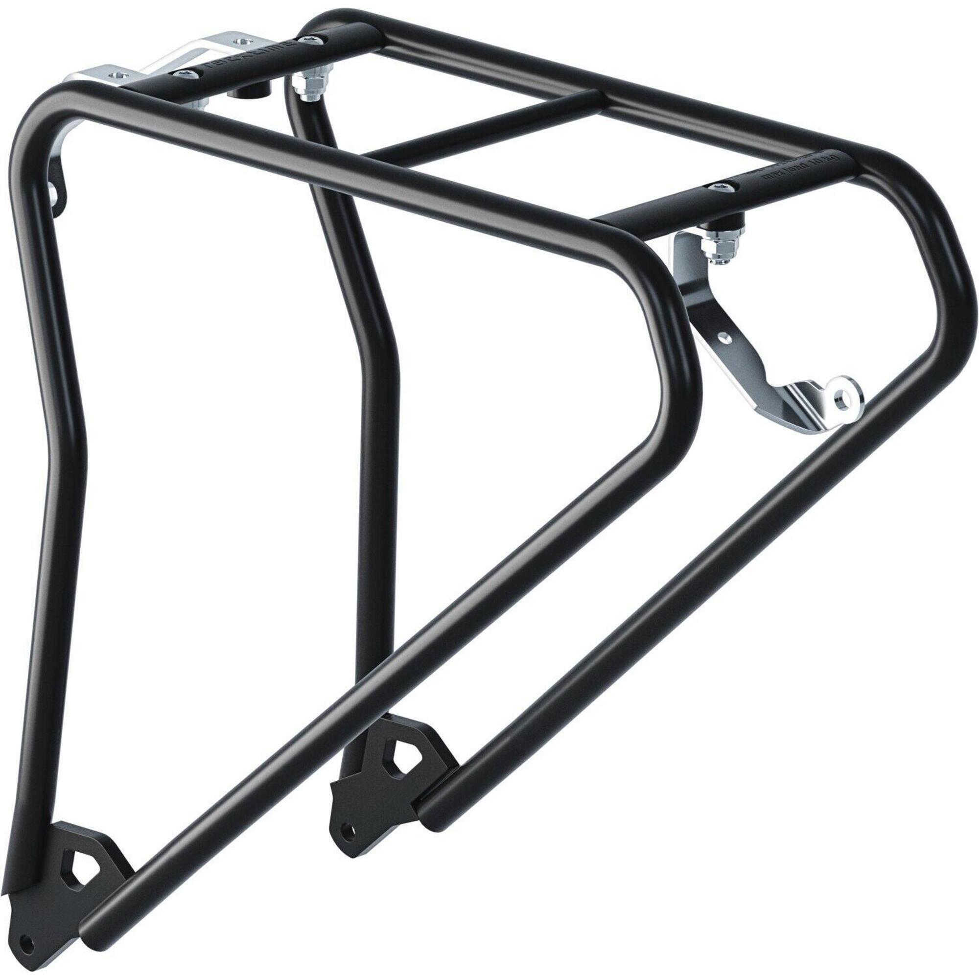 Racktime - Porte-bagages Vélo Avant Racktime Topit 2.0 Snapit 2.0 - Porte-bagage - Noir - Decathlon