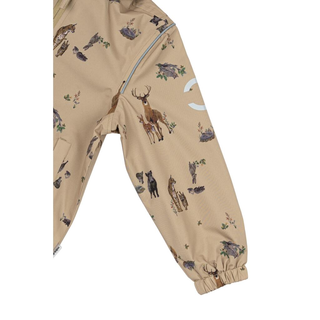 Casaco infantil impermeável, corta-vento, respirável Summerjacke AOP Kelp 5/6