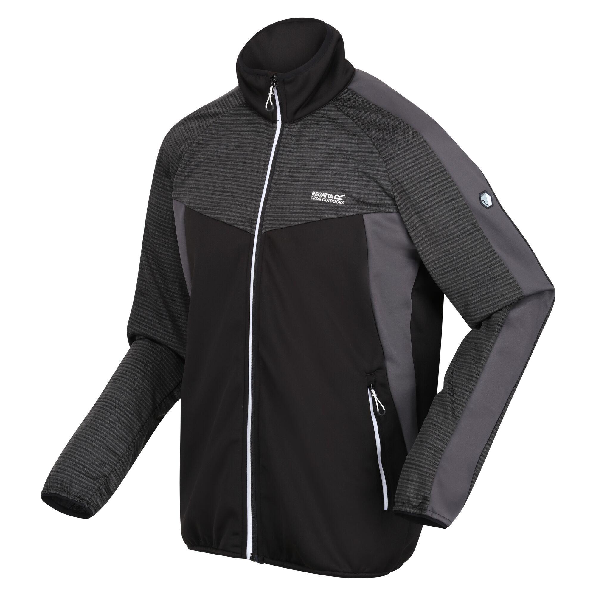 Sweat Homme Regatta Men Yare Vi Extol Stretch Softshell Veste Noir 3/7