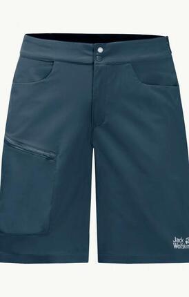 Jack Wolfskin Tourer Shorts M Synthetic Fiber Shorts Dark Sea Größe 58