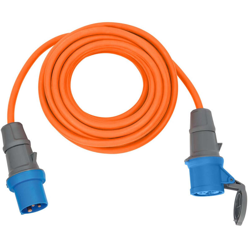 Brennenstuhl - Brennenstuhl Rallonge Cee 10 M Camping Car Caravane Van - Adaptateur Prise - Orange - Taille Unique - Decathlon