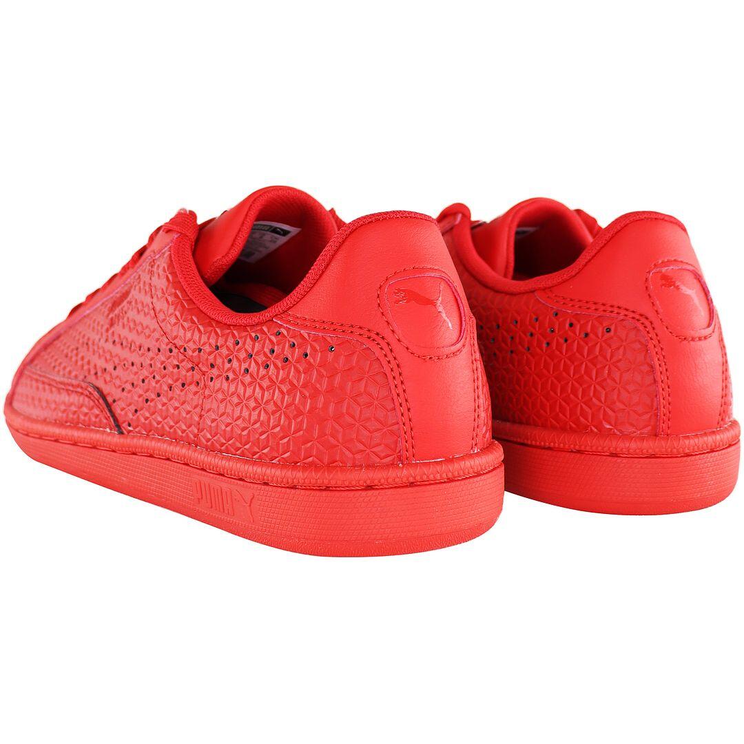 Puma Match Emboss Mens Red Trainers 3/5
