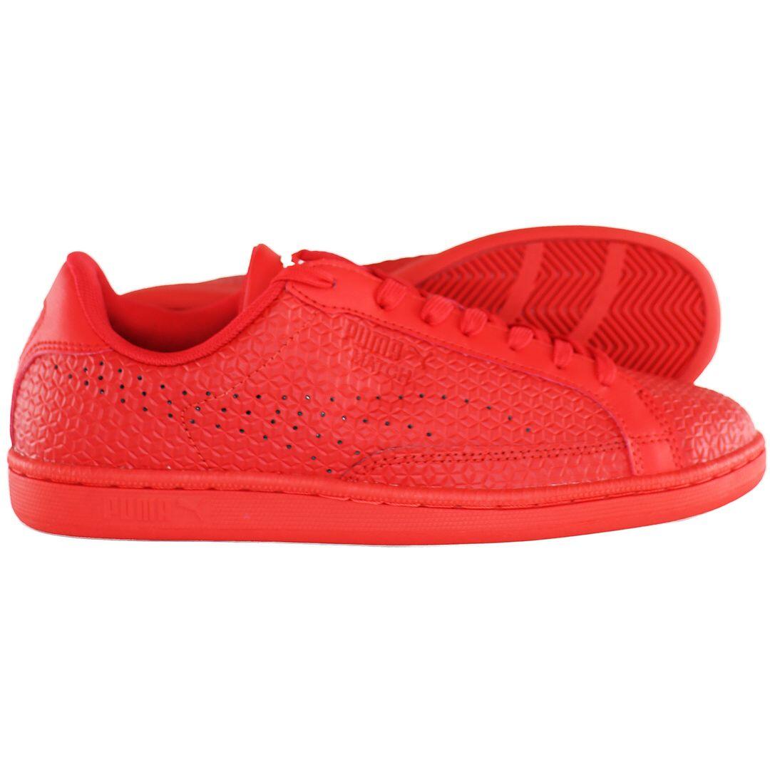 Puma Match Emboss Mens Red Trainers 4/5