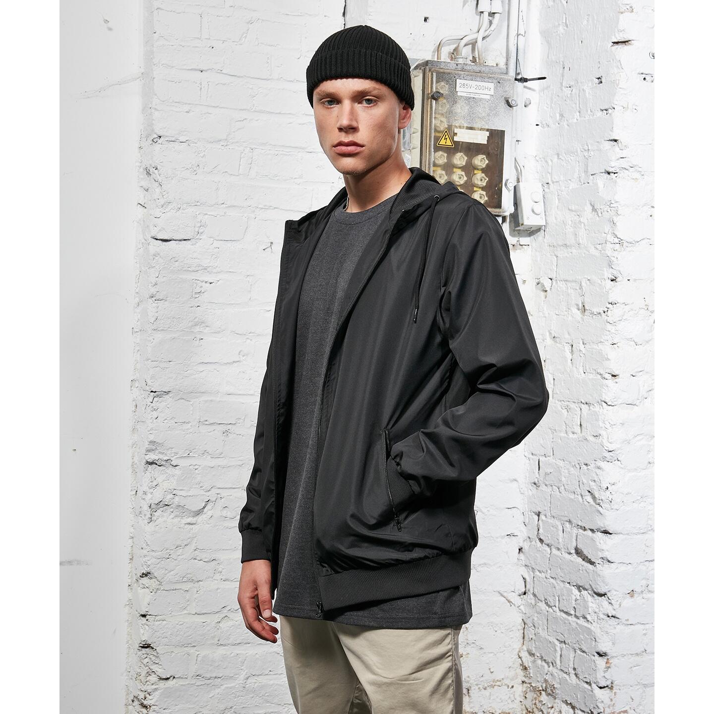 Mens Windrunner Jacket (Black) 2/2