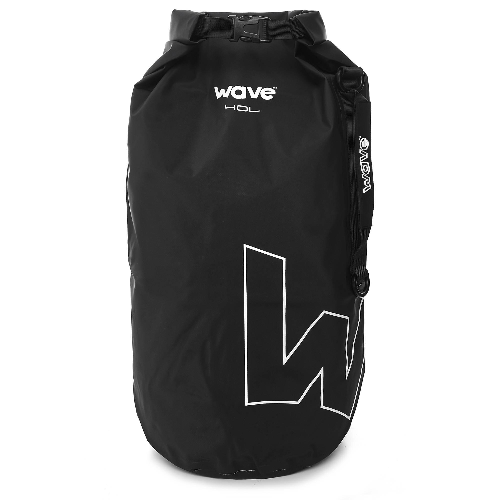 WAVE DIRECT Wave Waterproof PVC Dry Bag | Lightweight Backpack with Adjustable Strap | 40L