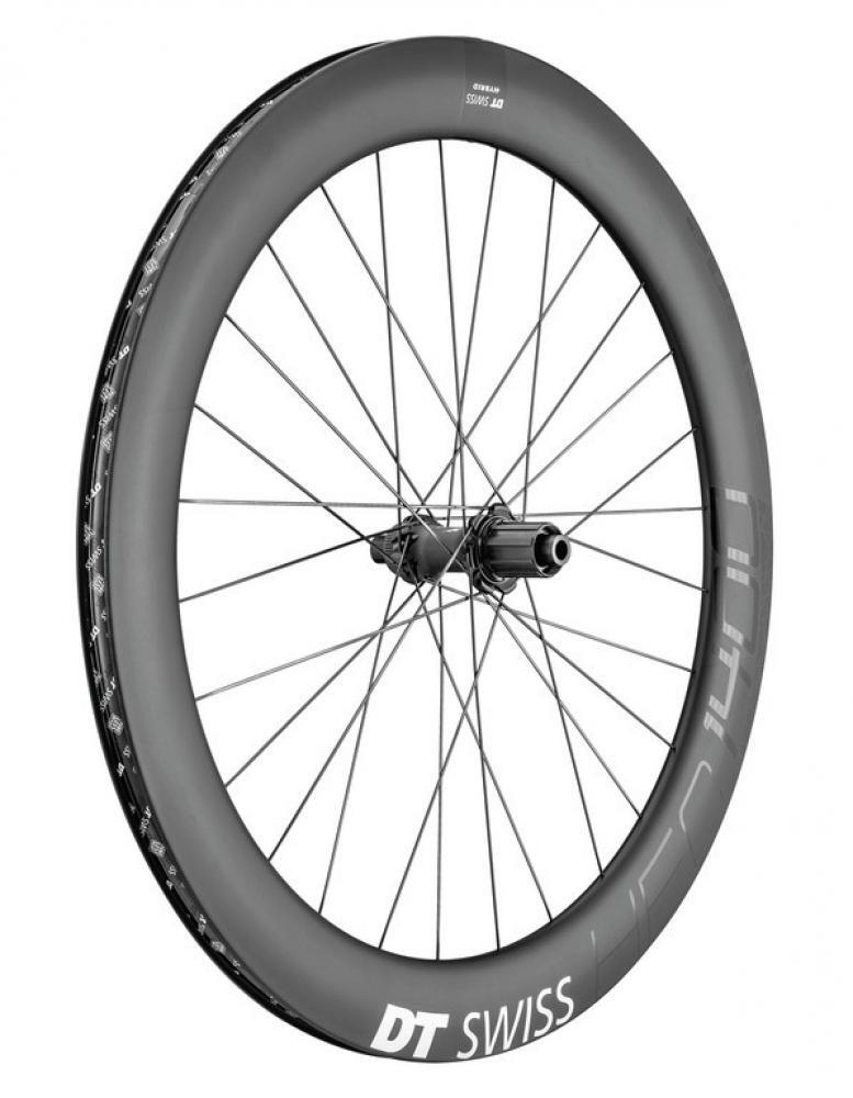 DT SWISS Wiel (achterwiel) HEC 1400 Spline DB 62 28\/20 Carbon, sz, CL, 148\/ 2/2