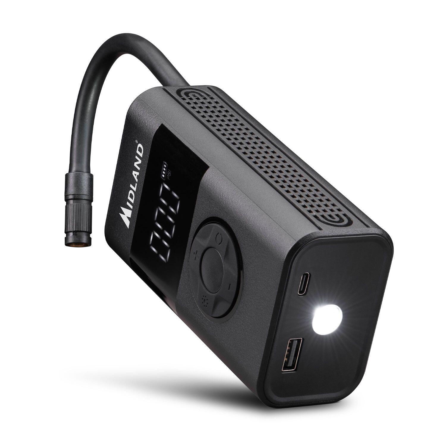 ENERPUMP - Compresor de aire y cargador USB portatil 4000mAh 2/7