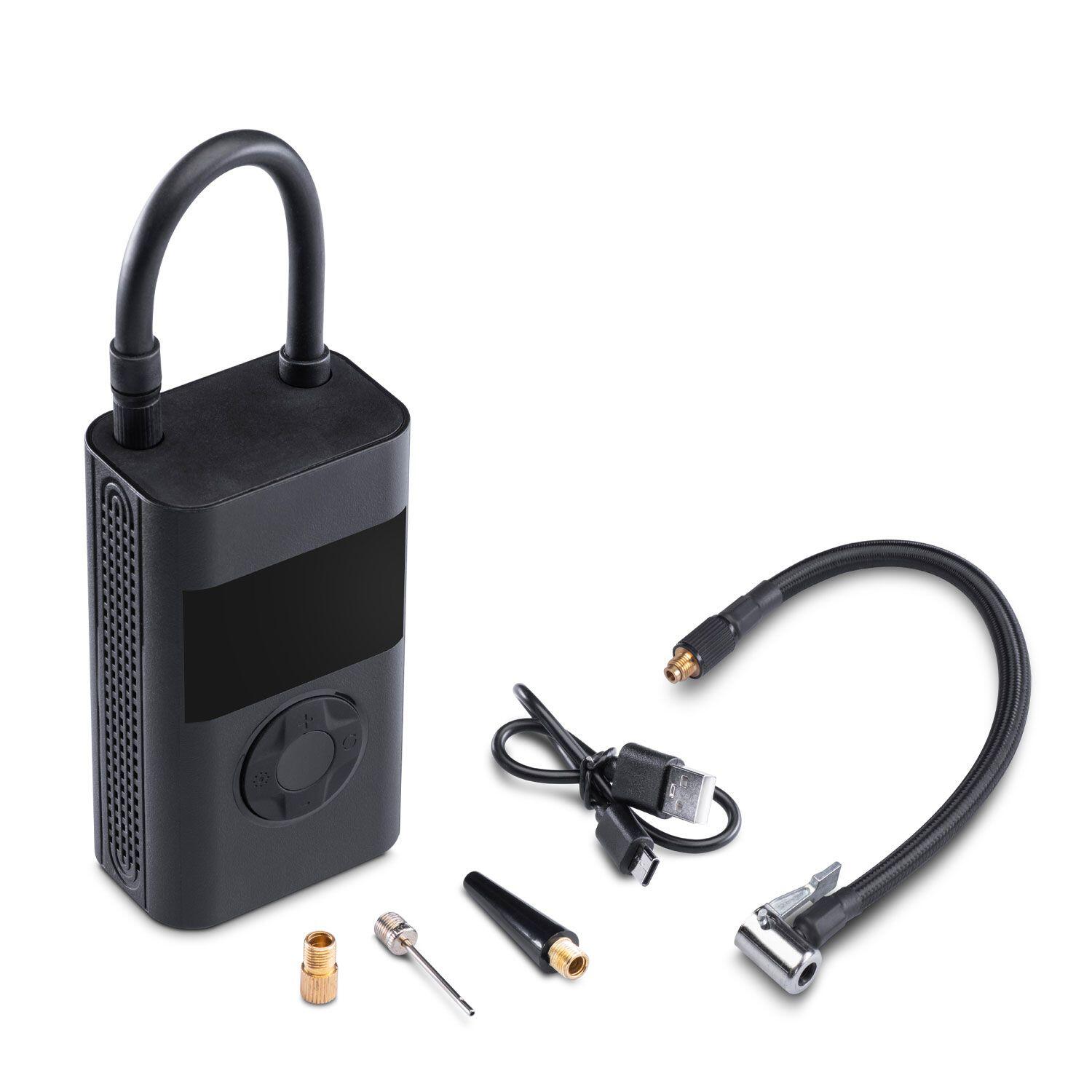 ENERPUMP - Compresor de aire y cargador USB portatil 4000mAh 3/7