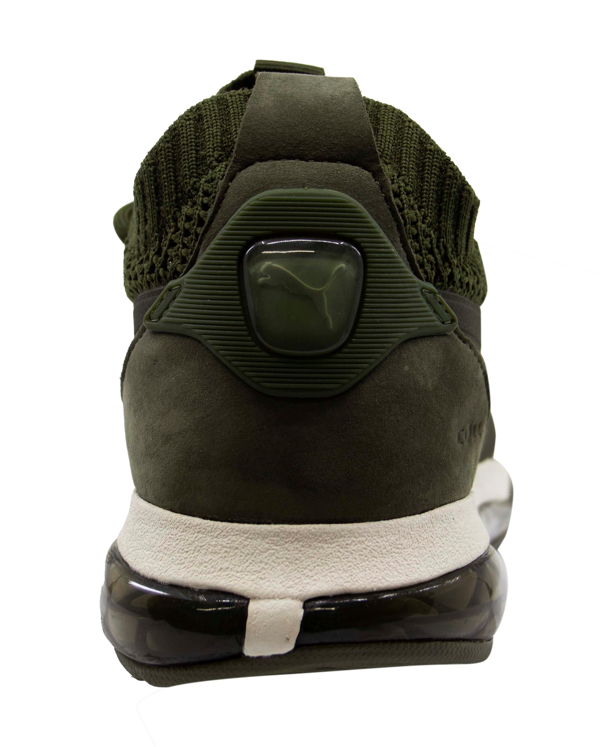 Puma Cell Motion Waffle Mens Green Trainers 3/5