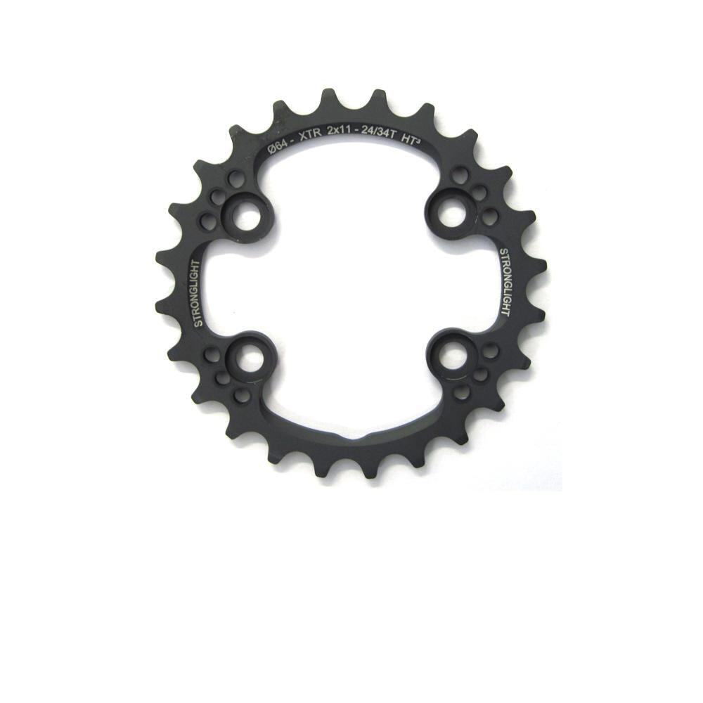 STRONGLIGHT HT3 MTB kettingblad 24T 4-arm 96/64 BCD 11-speed 2/2