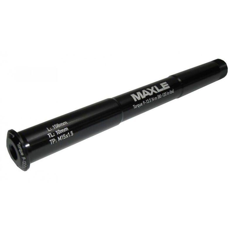 RockShox Maxle Stealth ax fa frontal - negru