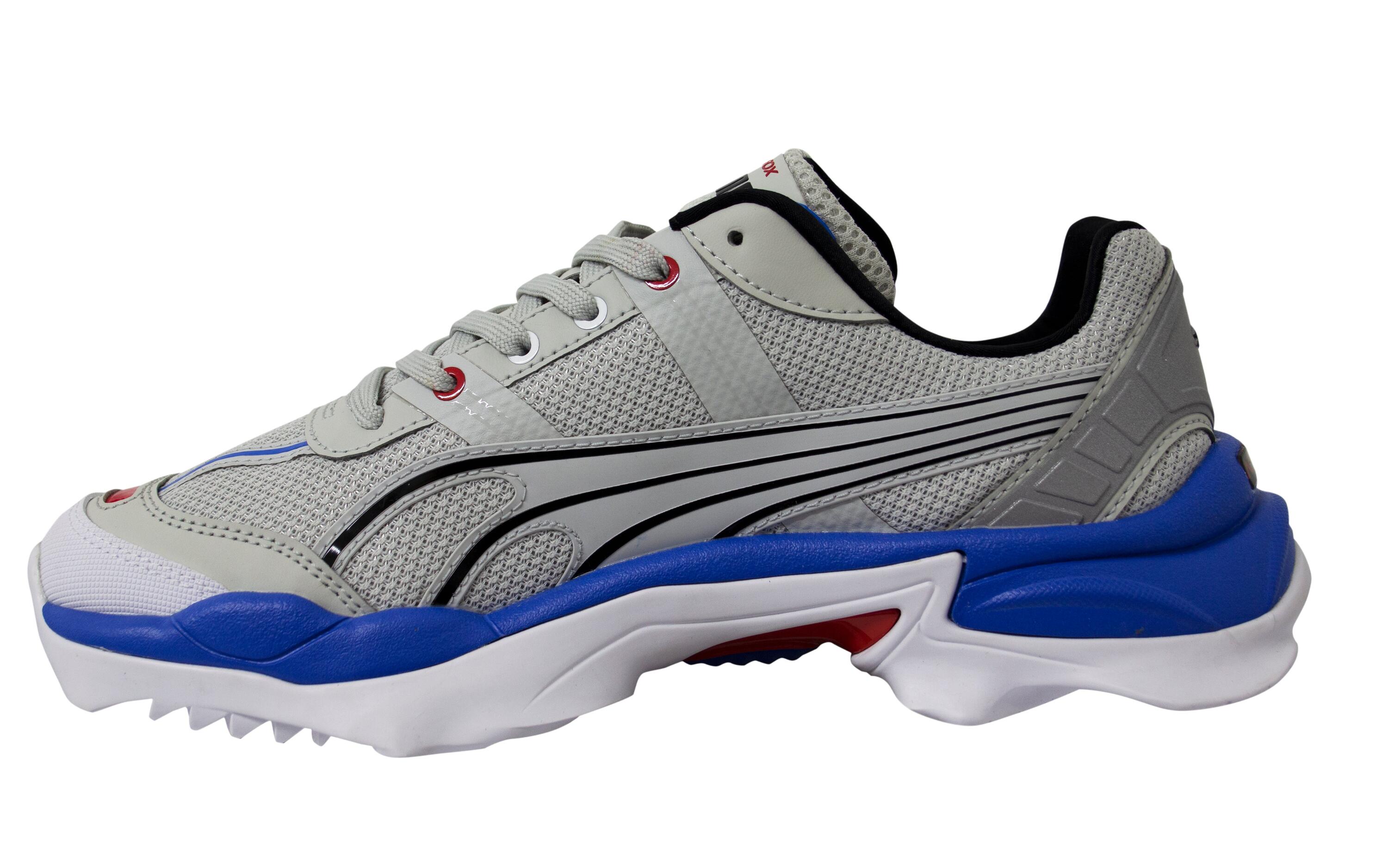 Puma Nitefox Highway Mens Silver Running Shoes 5/5