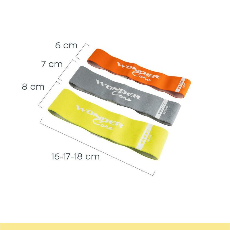 Wonder Core – Benzile Power Loop - 3 buc
