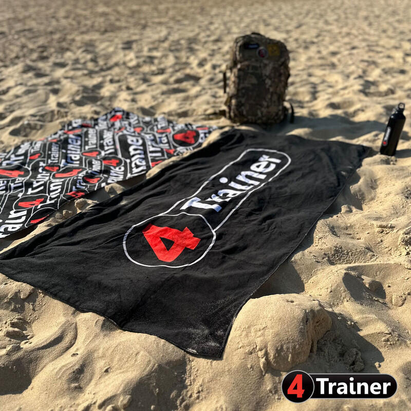 Serviette PLAGE - Logo 4TRAINER - 150cm x 70cm - 4TRAINER 5/5