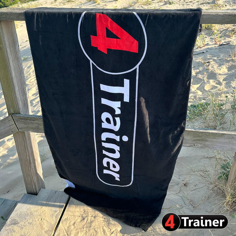 Serviette PLAGE - Logo 4TRAINER - 150cm x 70cm - 4TRAINER 2/5