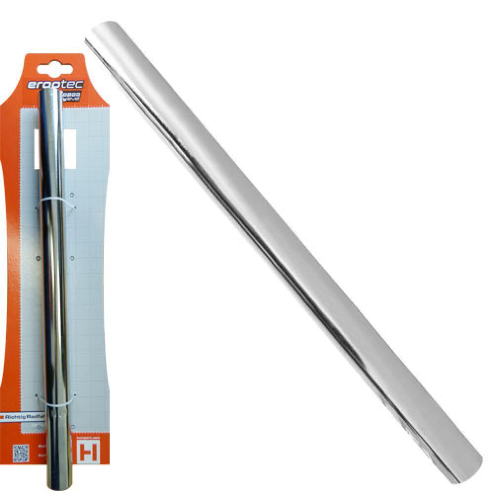 Ergotec Kerzensattelstütze Stahl, verchromt, Ø=22,0mm, L=300mm, silber 2/2
