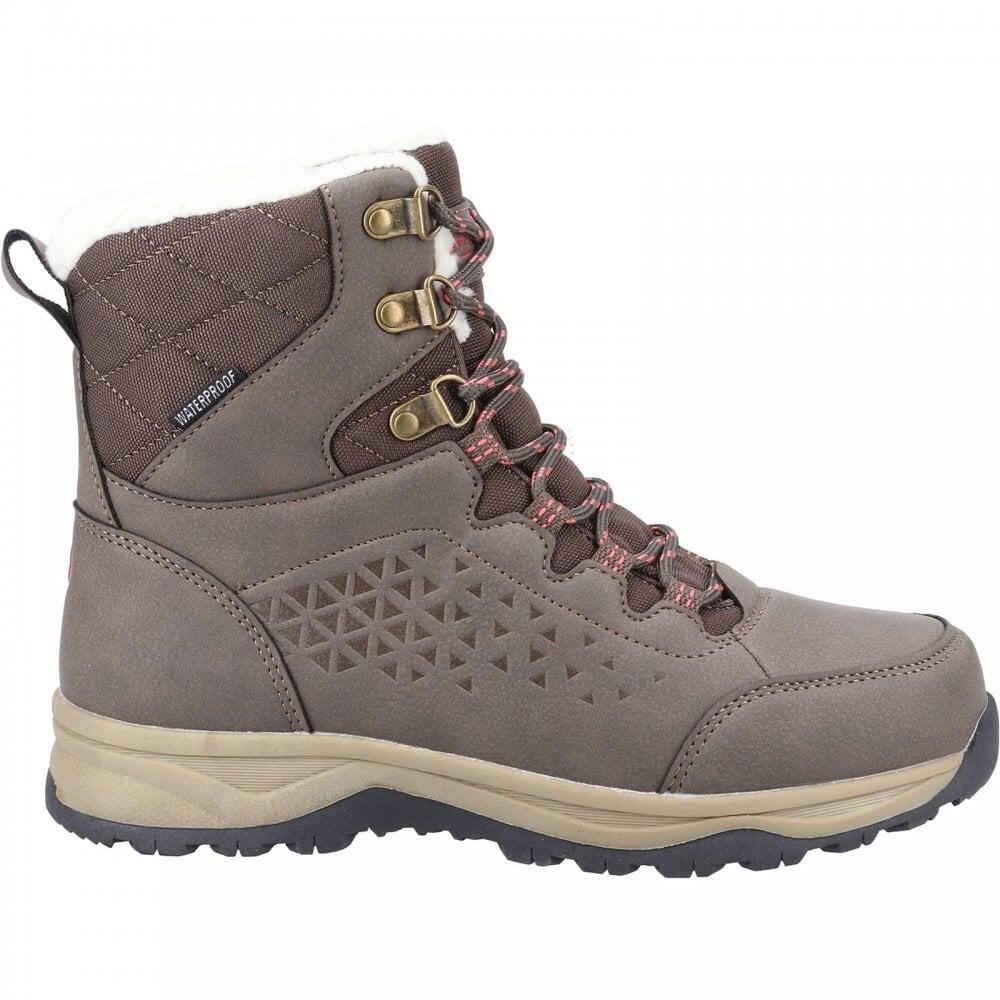 COTSWOLD Cotswold Burton | Taupe | Waterproof | Ladies Lace-Up Walking Boots CO