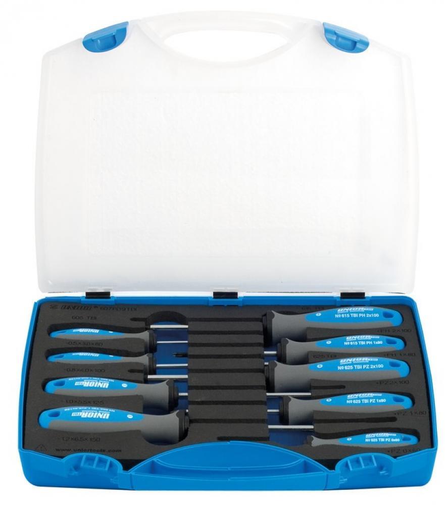 Teile Kit flache Schraubendreher Unior (x9) 2/2
