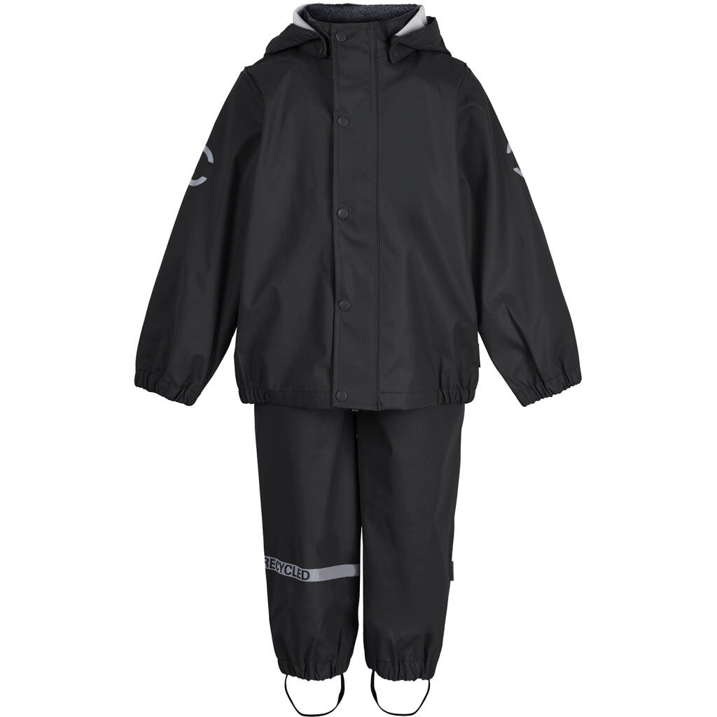 MIKK-LINE Mikk-line Regenset mit Matschhose und Jacke 98 Black