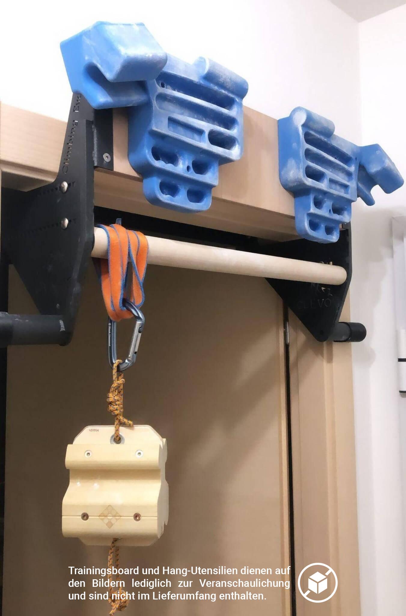 Klettermodul  für Türe inkl. Klimmzugstange. Griffkraft Trainer zu Hause 5/8