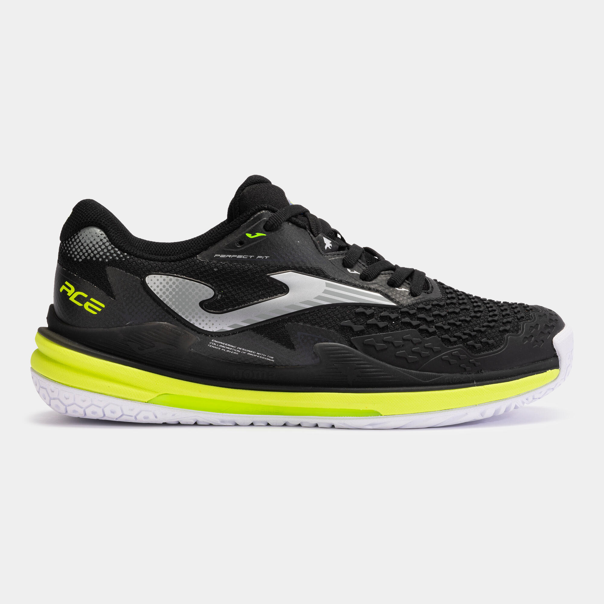 Joma - Chaussures Tennis Homme Joma Ace Men 24 Noir - Chaussures De Sport - Noir - Decathlon