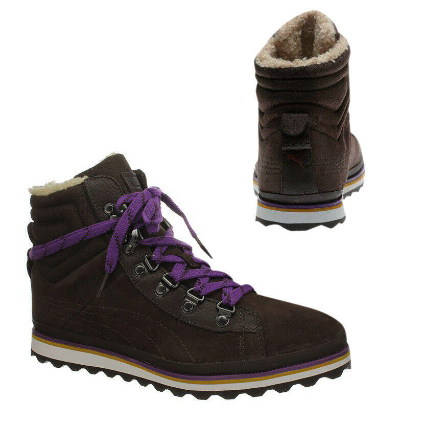 PUMA Puma City Mens Brown Snow Boots